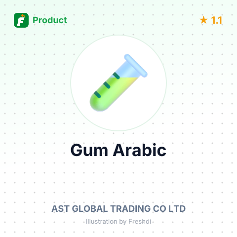 Gum Arabic – summary card, no photo uploaded yet