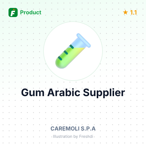 Gum Arabic – summary card, no photo uploaded yet