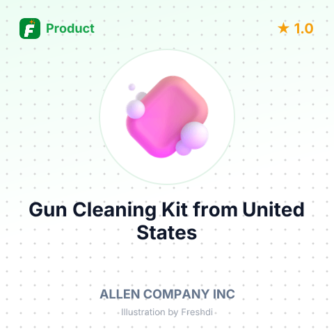 Gun Cleaning Kit – summary card, no photo uploaded yet