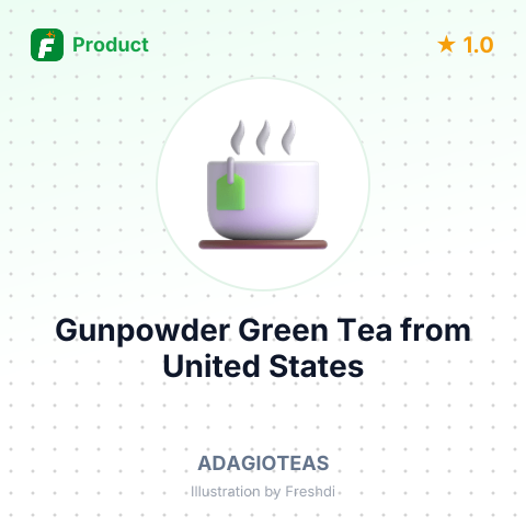 Gunpowder Green Tea – summary card, no photo uploaded yet