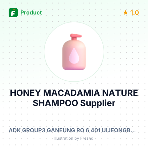 HONEY MACADAMIA NATURE SHAMPOO – summary card, no photo uploaded yet