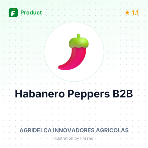 Habanero Peppers (Capsicum Chinense) – summary card, no photo uploaded yet