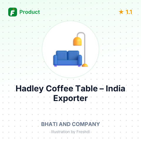 Hadley Coffee Table – summary card, no photo uploaded yet