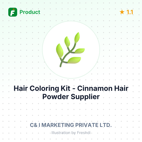Hair Coloring Kit - Cinnamon Hair Powder – summary card, no photo uploaded yet