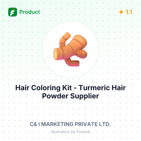 Hair Coloring Kit - Turmeric Hair Powder – summary card, no photo uploaded yet