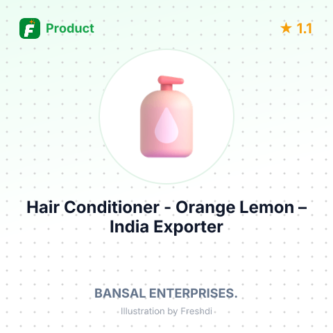 Hair Conditioner - Orange Lemon – product summary card, no photo uploaded yet