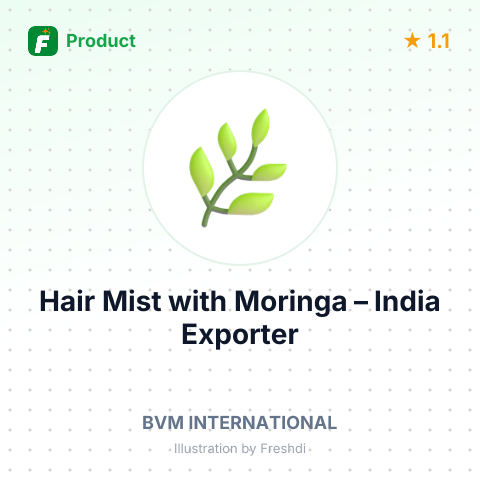 Hair Mist with Moringa – summary card, no photo uploaded yet