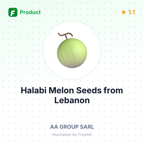 Halabi Melon Seeds – summary card, no photo uploaded yet
