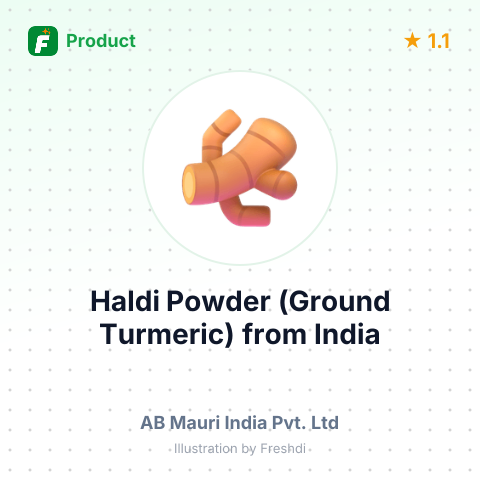 Haldi Powder (Ground Turmeric) – summary card, no photo uploaded yet