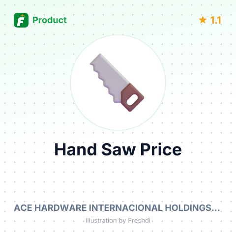 Hand Saw with Handle – summary card, no photo uploaded yet