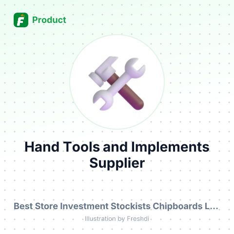 Hand Tools and Implements – summary card, no photo uploaded yet