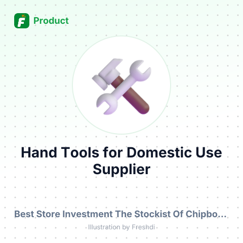 Hand Tools for Domestic Use – summary card, no photo uploaded yet