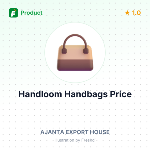 Handloom Ladies Hand Bags – summary card, no photo uploaded yet