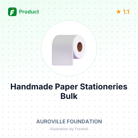Handmade Paper Stationeries and Paper Pulp Garment Pearls – summary card, no photo uploaded yet