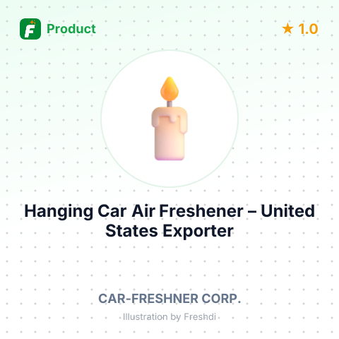 Hanging Car Air Freshener – summary card, no photo uploaded yet