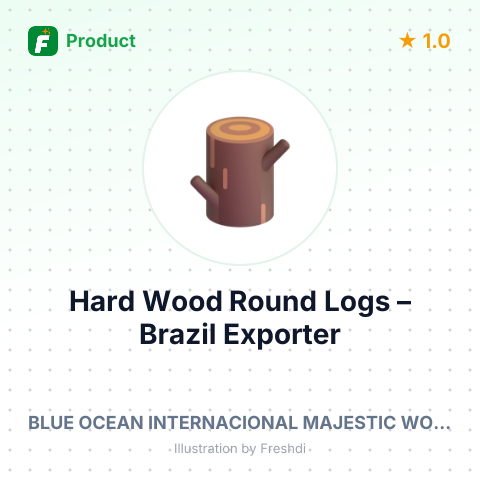 Hard Wood Round Logs (Brazilian Teak) – summary card, no photo uploaded yet