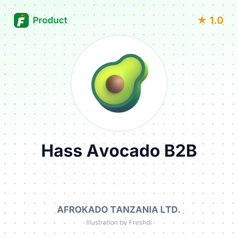 Hass Avocado – product summary card, no photo uploaded yet