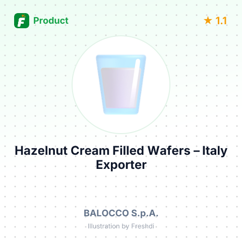 Hazelnut Cream Filled Wafers – summary card, no photo uploaded yet