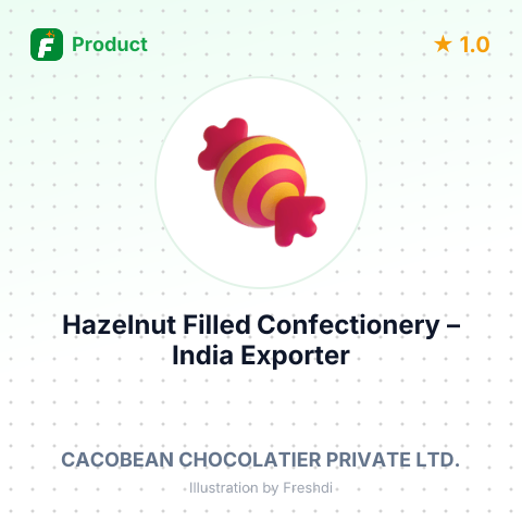 Hazelnut Filled Confectionery – summary card, no photo uploaded yet