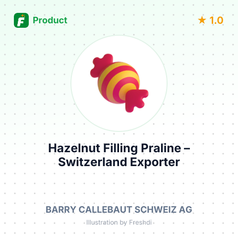 Hazelnut Filling Praline – summary card, no photo uploaded yet