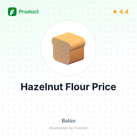 Hazelnut Flour – summary card, no photo uploaded yet