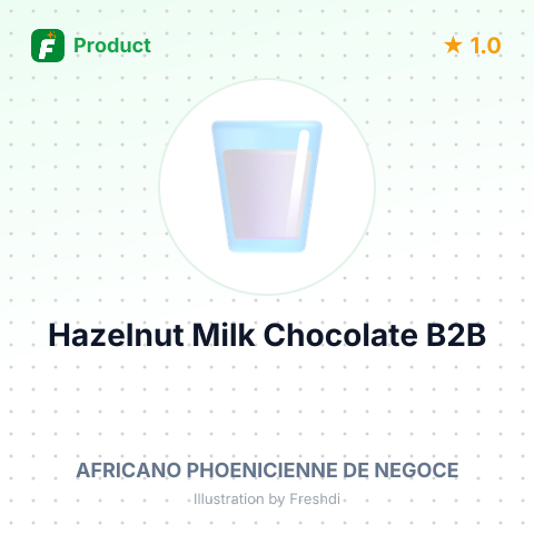 Hazelnut Milk Chocolate – summary card, no photo uploaded yet