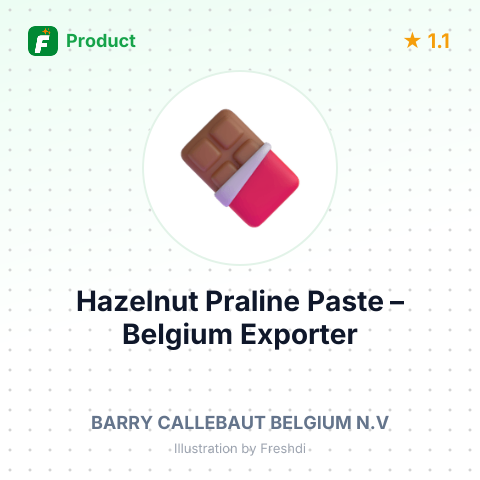 Hazelnut Praline Paste – summary card, no photo uploaded yet