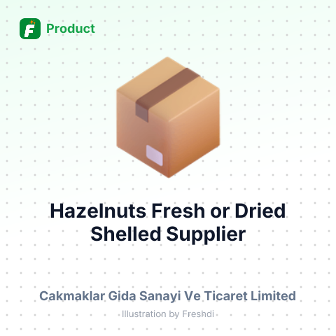 Hazelnuts, Fresh or Dried, Shelled – summary card, no photo uploaded yet