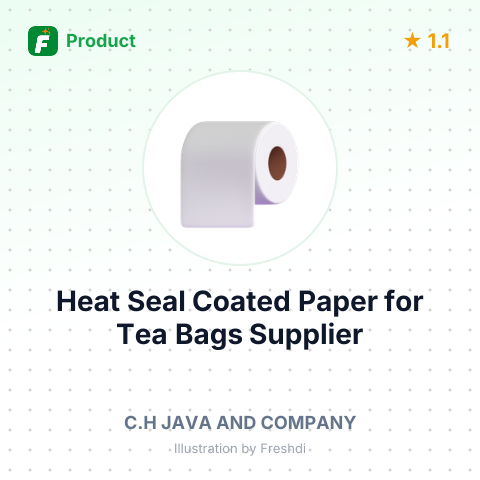 Heat Seal Coated Paper for Tea Bags – summary card, no photo uploaded yet