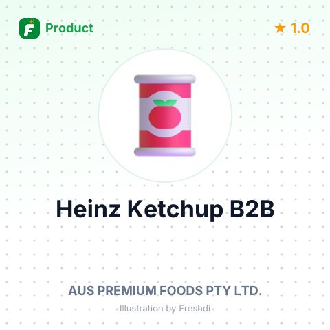 Heinz Tomato Ketchup 500ml – summary card, no photo uploaded yet