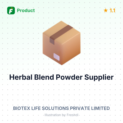 Herbal Blend Powder – summary card, no photo uploaded yet