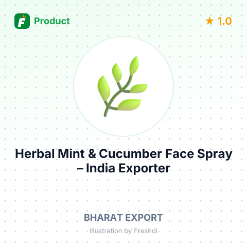 Herbal Mint & Cucumber Face Spray – summary card, no photo uploaded yet
