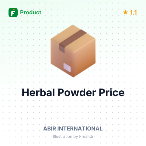 Herbal Powder Mix – summary card, no photo uploaded yet