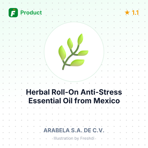 Herbal Roll-On Anti-Stress Essential Oil – summary card, no photo uploaded yet