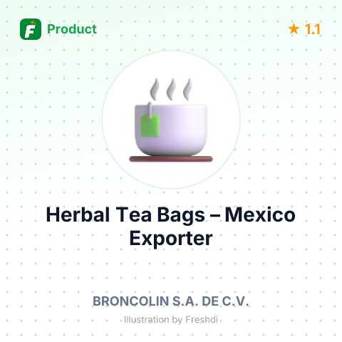 Herbal Tea Bags – summary card, no photo uploaded yet