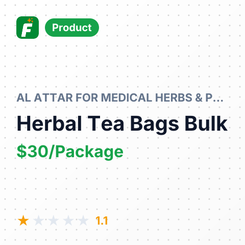 Herbal Tea Bags – summary card, no photo uploaded yet