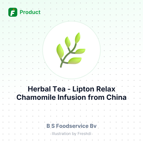 Herbal Tea - Lipton Relax Chamomile Infusion – summary card, no photo uploaded yet