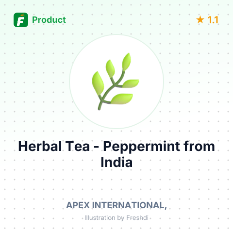 Herbal Tea - Peppermint – summary card, no photo uploaded yet