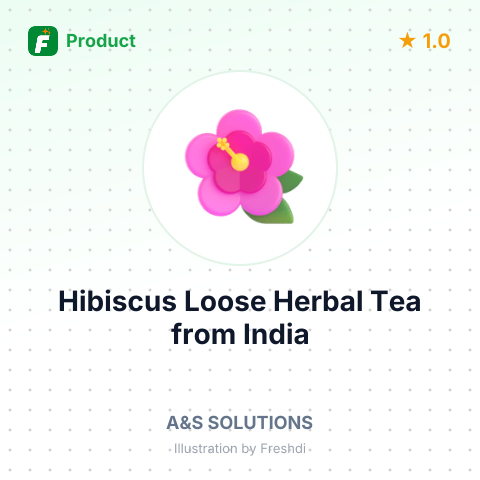 Hibiscus Loose Herbal Tea – summary card, no photo uploaded yet