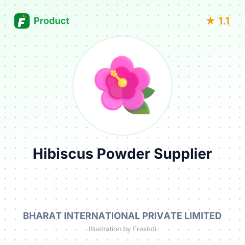 Hibiscus Powder – summary card, no photo uploaded yet