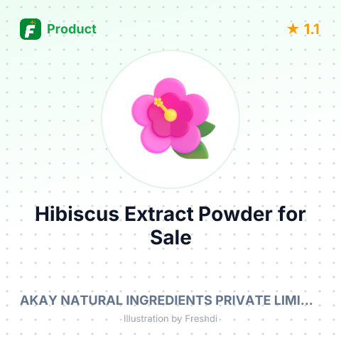 Hibiscyn (Hibiscus Extract Powder) – summary card, no photo uploaded yet