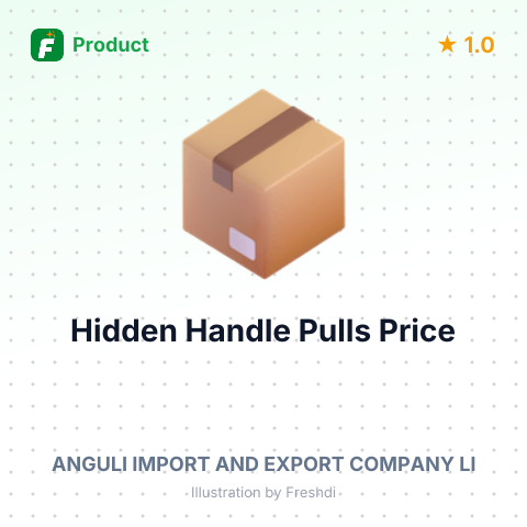Hidden Handle Pulls – summary card, no photo uploaded yet