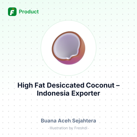 High Fat Desiccated Coconut – summary card, no photo uploaded yet
