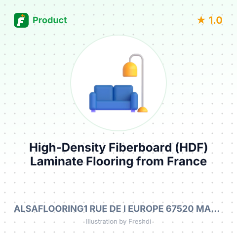 High-Density Fiberboard (HDF) Laminate Flooring – summary card, no photo uploaded yet