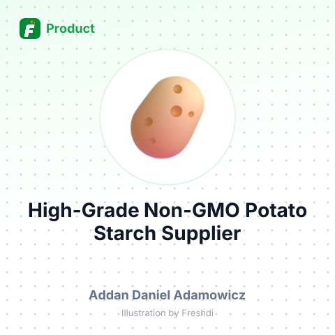 High-Grade Non-GMO Potato Starch – summary card, no photo uploaded yet
