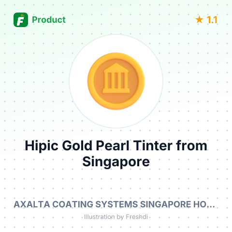 Hipic Gold Pearl Tinter – summary card, no photo uploaded yet