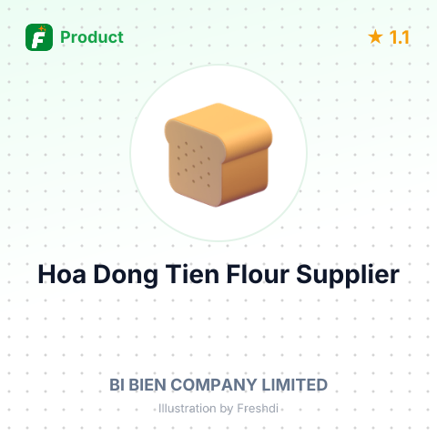 Hoa Dong Tien Flour – summary card, no photo uploaded yet