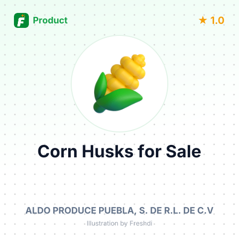 Hoja de Maiz para Tamal – summary card, no photo uploaded yet