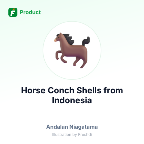 Horse Conch Shells – summary card, no photo uploaded yet