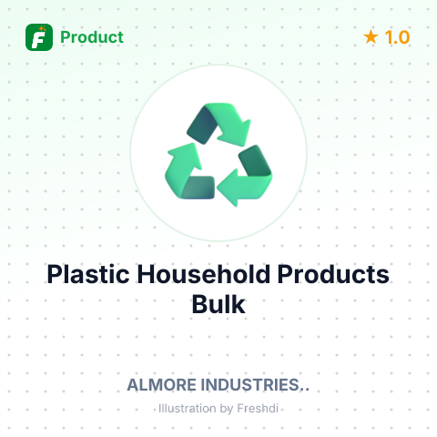 Household Plastic Products Assorted – summary card, no photo uploaded yet